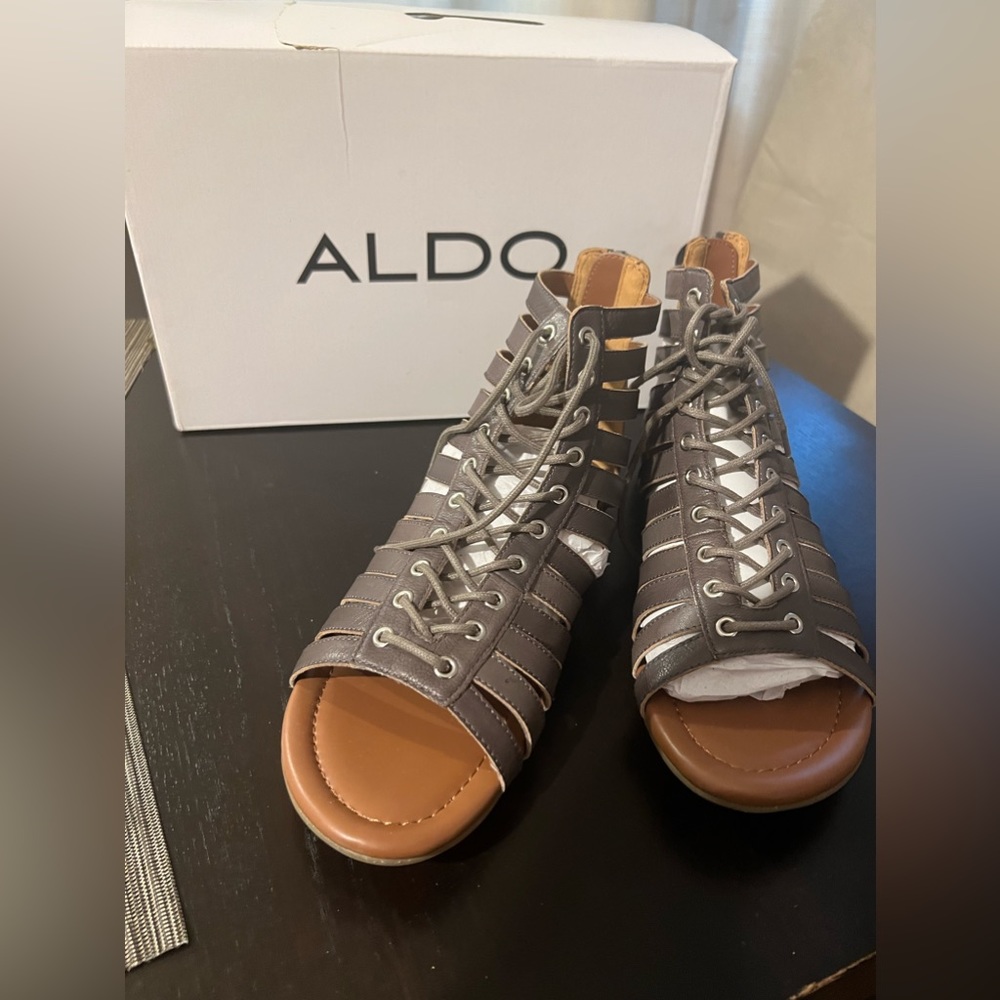 Aldo Umalesa Caged Sandals, Size 7